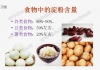 大米淀粉 淀粉食物一览表